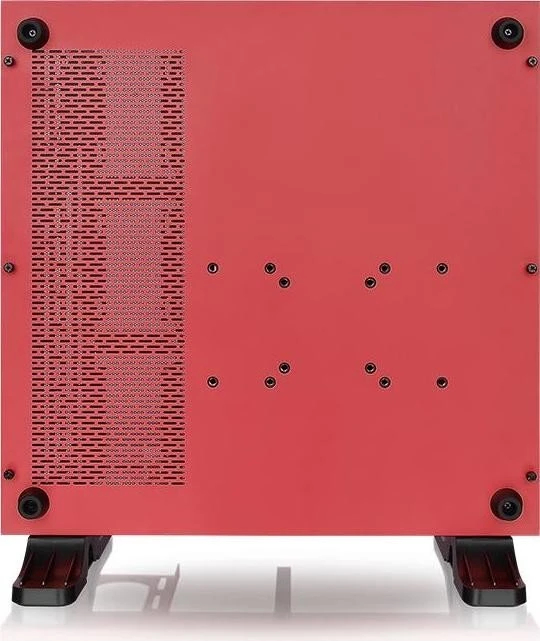 Thermaltake Core P3 Tempered Glass Red Edition, weiß, Glasfenster