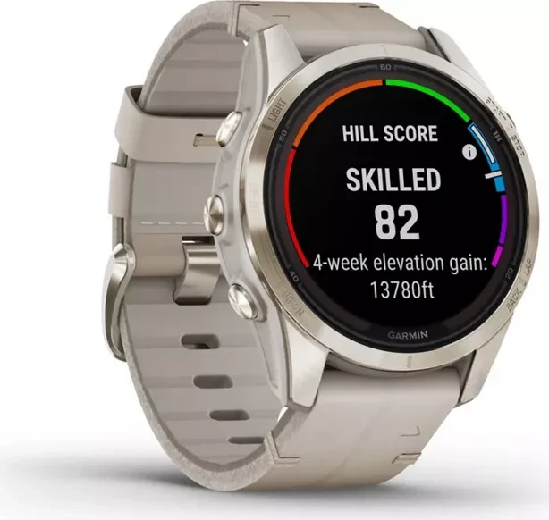 Garmin Fenix 7S Pro Sapphire Solar light sand/soft gold
