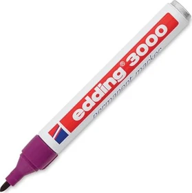 edding 3000 Permanentmarker rotviolett