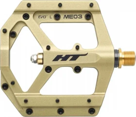 HT ME03T Plattformpedale golden gold