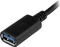 StarTech USB 3.0 Adapterkabel, USB-C 3.0 [Stecker]/USB-A 3.0 [Buchse] schwarz, 1m Vorschaubild