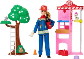 Mattel Barbie - Feuerwehr Spielset