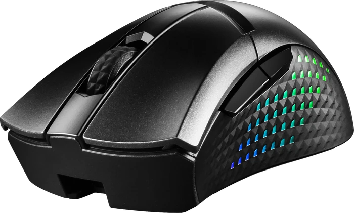 MSI Clutch GM51 Lightweight Wireless Gaming Mouse schwarz, USB/Bluetooth