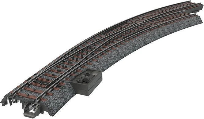 Märklin - Spur H0 Gleis - C-Gleis schlanke Bogenweiche rechts R515mm 30 Grad