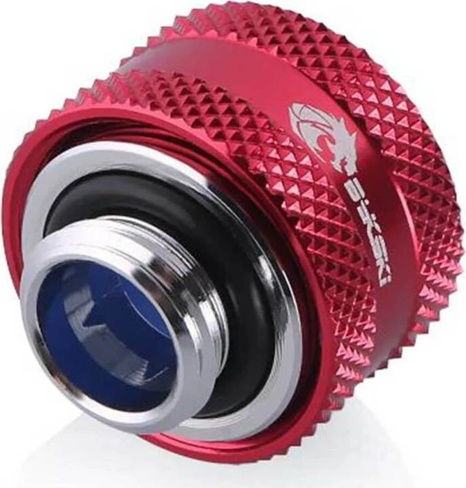 Bykski Anti-Off Rigid Fitting G1/4" auf 14mm, rot