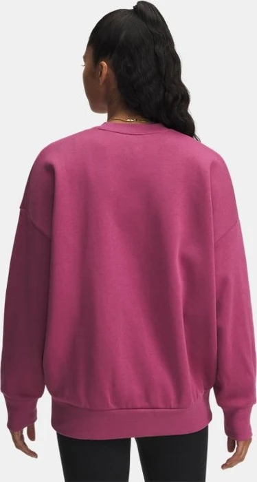 Under Armour Rival Fleece Sweatshirt fuchsia dusk/white (Damen)