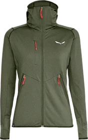 Salewa Agner Hybrid Polarlite Durastretch Funktionsjacke dark olive melange (Damen)