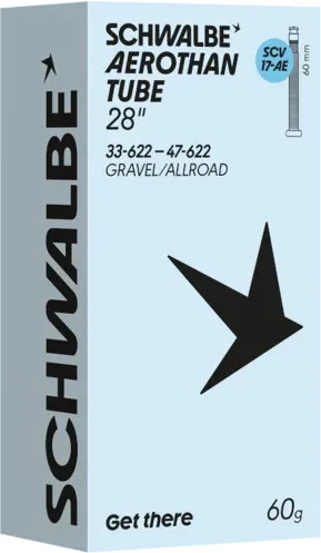 Schwalbe Aerothan SCV 17AE 60mm 28" Schlauch