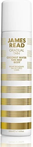 James Read Gradual Tan Coconut Water Tan Mist Body Spray, 200ml