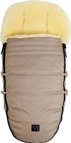 Kaiser Love the Nature Lammfellfußsack sand melange