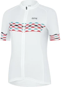 Gore Wear Skyline Trikot kurzarm white/scuba blue (Damen)