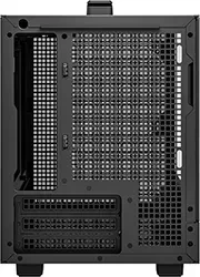 DeepCool CH160, schwarz, Glasfenster, Mini-ITX