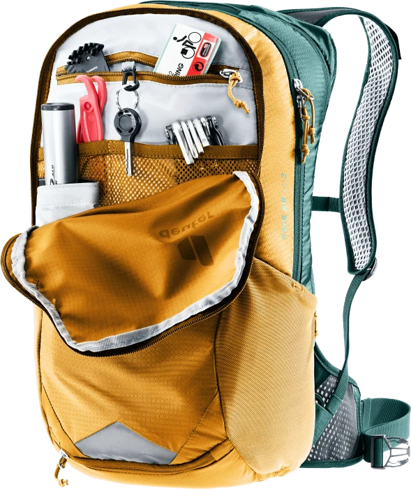 Deuter Race Air 14+3 cinnamon/deepsea
