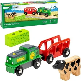 BRIO World Bauernhof-Batterie-Zug