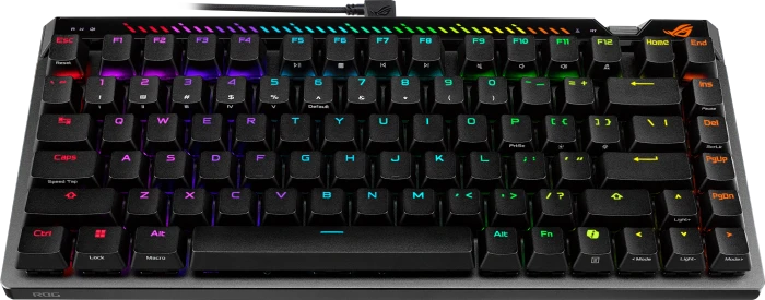 ASUS ROG Falchion Ace 75 HE, schwarz, ROG HFX V2 Magnetic, USB, DE