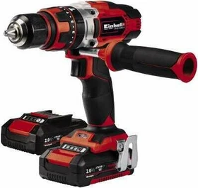 Einhell Expert TE-CD 18/48 Li-i Akku-Stabschlagbohrschrauber inkl. Koffer + 2 Akkus 2.0Ah