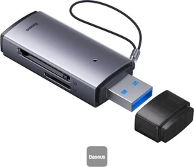 Baseus Lite Series Card Reader, USB-A 3.0 [Stecker] (WKQX060013)