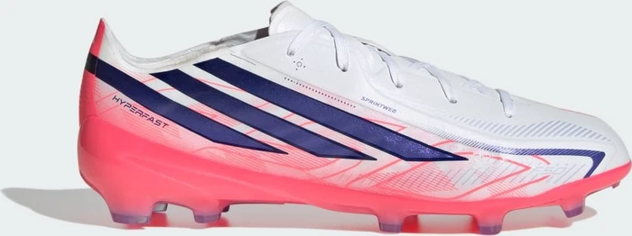 adidas F50 Hyperfast Elite FG cloud white/solar purple/solar turbo (Junior)