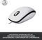 Logitech M100 Refresh 2022 Optical Mouse weiß, USB Vorschaubild