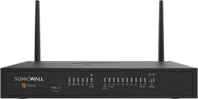 Dell SonicWALL TZ380W Wireless-AX Desktop Firewall, 8x RJ-45, 2x SFP+, Secure Upgrade Plus Advanced Edition ( 3 Jahre) (03-SSC-7726)