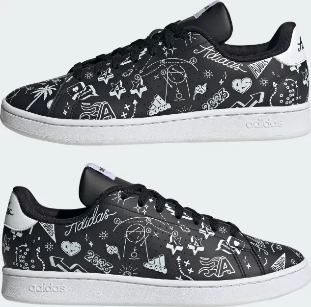 adidas Advantage core black/cloud white (Herren)