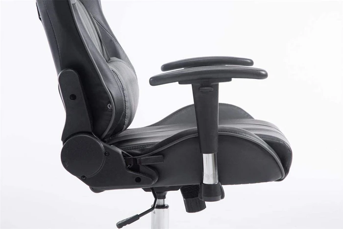 CLP Racing Limit Kunstleder Gamingstuhl , schwarz/grau