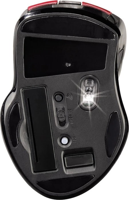 Hama Mirano Wireless Laser Mouse rot, USB