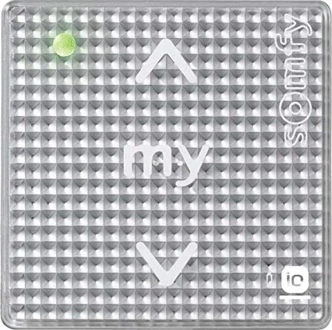 Somfy Smoove 1 IN io Pure Shine Funk-Wandsender für Antriebsteuerung