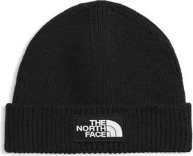 The North Face Logo Box mit Umschlag Beanie tnf black