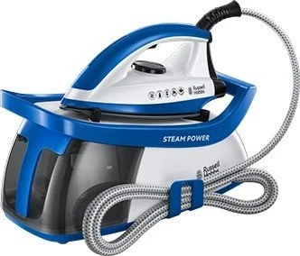 Russell Hobbs Steam Power Dampfbügelstation blau