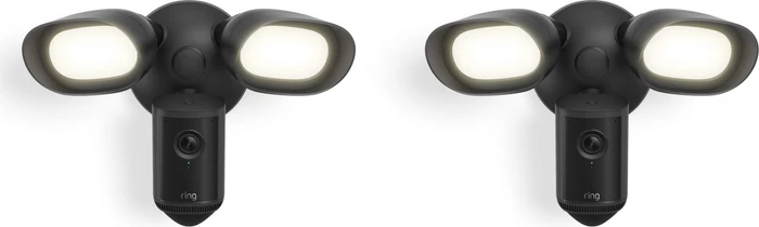 Ring Spotlight Cam Pro 2. Generation, schwarz, 2er-Pack