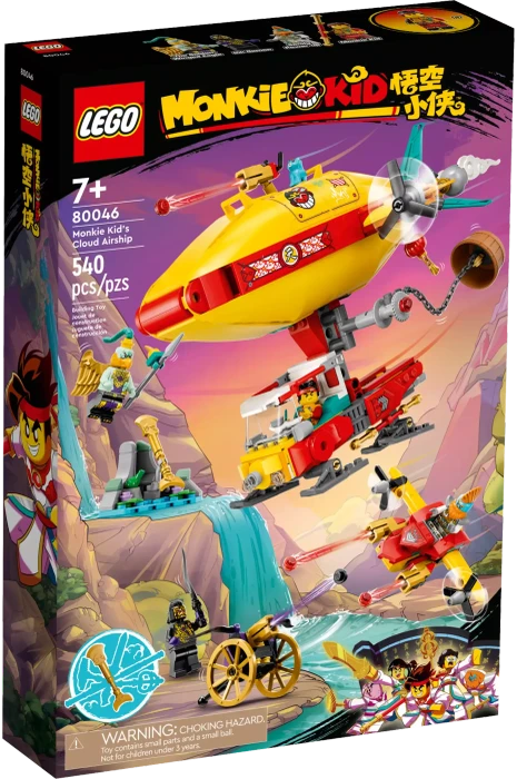 LEGO Monkie Kid - Monkie Kids Wolkenschiff