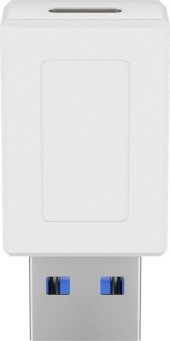 Wentronic Goobay USB-C 3.0 [Buchse] auf USB-A 3.0 [Stecker], Adapter, weiß