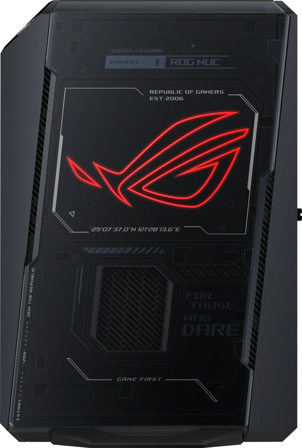 ASUS ROG NUC 15 Mini PC Gaming - Intel Core Ultra 9 275HX, GeForce RTX 5070 Ti, 32 Go RAM, 1 To SSD - 3