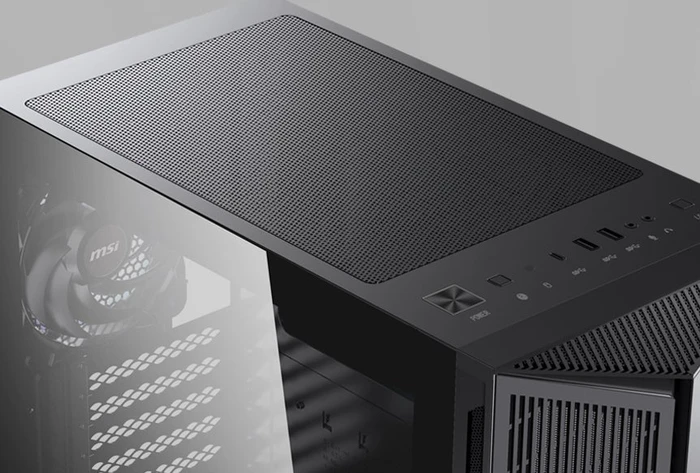 MSI MPG Gungnir 111M, Glasfenster