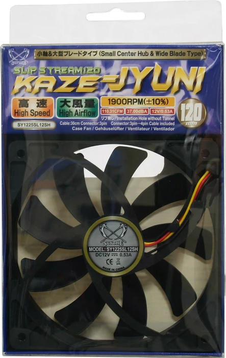 Scythe Slip Stream 120 1900rpm, 120mm