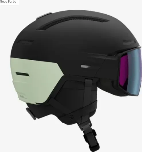 Salomon Driver Prime Sigma Photo MIPS Helm black/white moss