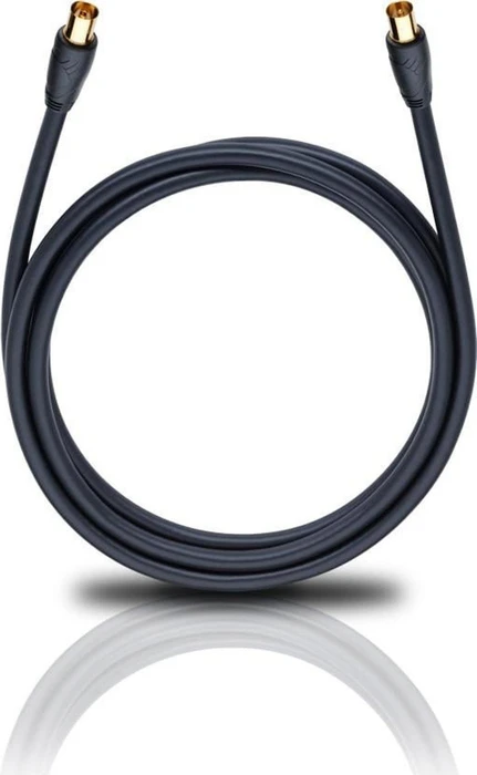 Oehlbach Easy Connect Antenna HD 200 Koaxial Antennenkabel 2m schwarz