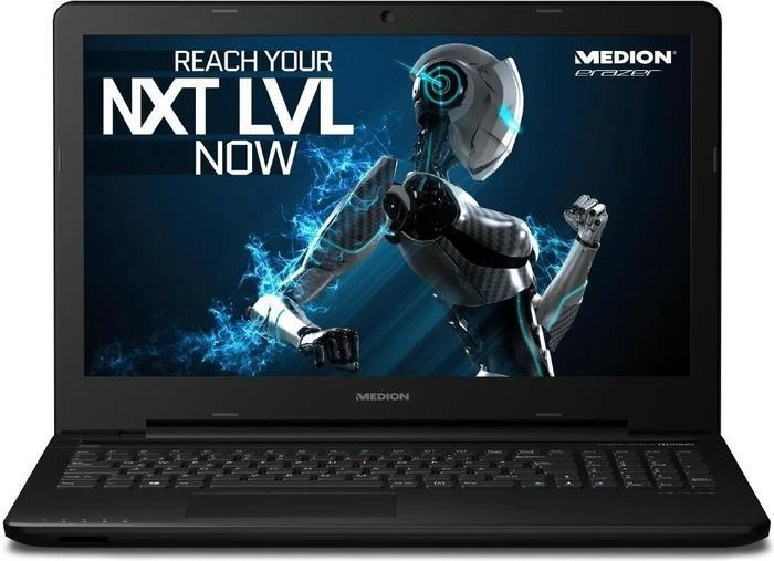Medion Erazer P6661, Core i5-6200U, 8GB RAM, 128GB SSD, GeForce GTX 950M, DE