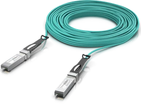 Ubiquiti UniFi UACC Active Optical Cable 25G 30m LAN-DAC, Lichtwellenleiter-Duplex, SFP28 (UACC-AOC-SFP28-30M)