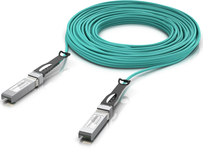 Ubiquiti UniFi UACC Active Optical Cable 25G 30m LAN-DAC, Lichtwellenleiter-Duplex, SFP28