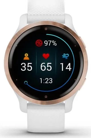 Garmin Venu 2S weiß/rosegold