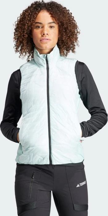 adidas Terrex Xperior Varilite Hybrid PrimaLoft Funktionsweste semi flash aqua (Damen)