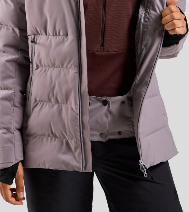 Odlo Cocoon S-Thermic Skijacke gray ridge (Damen)