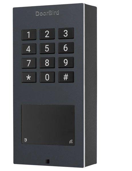 DoorBird A1121 IP Zugangskontrollsystem, 500 Mitarbeiter, Edelstahl V2A pulverbeschichtet, RAL 7016, Aufputz