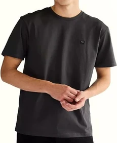 Wrangler Sign Off T-Shirt kurzarm faded black (Herren)