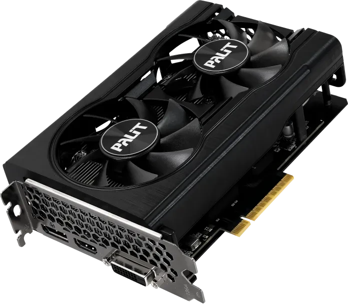 Palit GeForce RTX 3050 Dual / Dual V1 (GA107), 8GB GDDR6, DVI, HDMI, DP