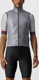 Castelli Aria Shell Fahrradweste silver grey (Herren)