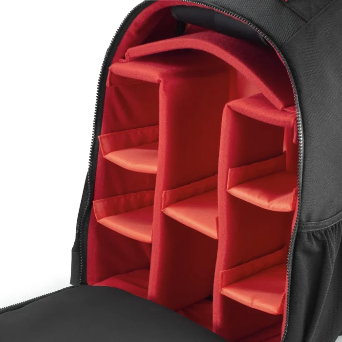 Hama Ohio 190 Kamera-Rucksack Schwarz/Rot