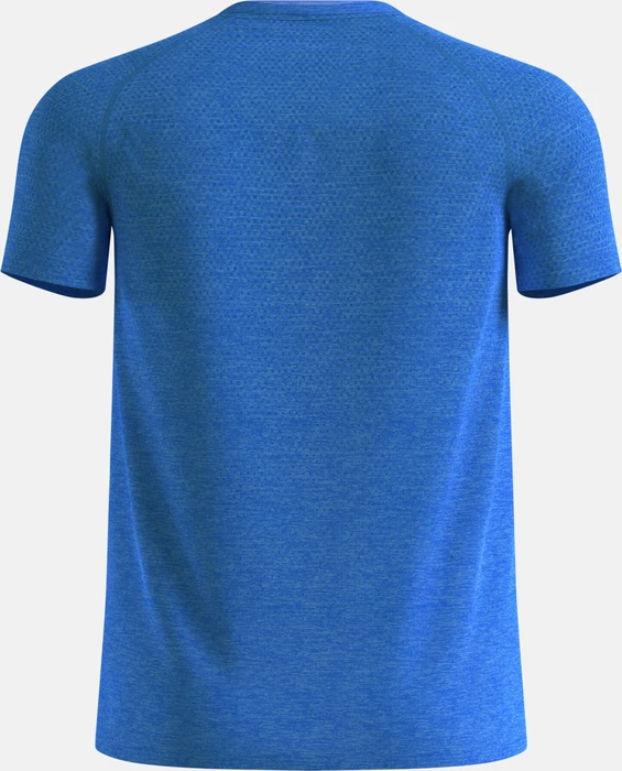 Odlo Essential Seamless 2.0 Laufshirt kurzarm dazzling blue melange (Herren)
